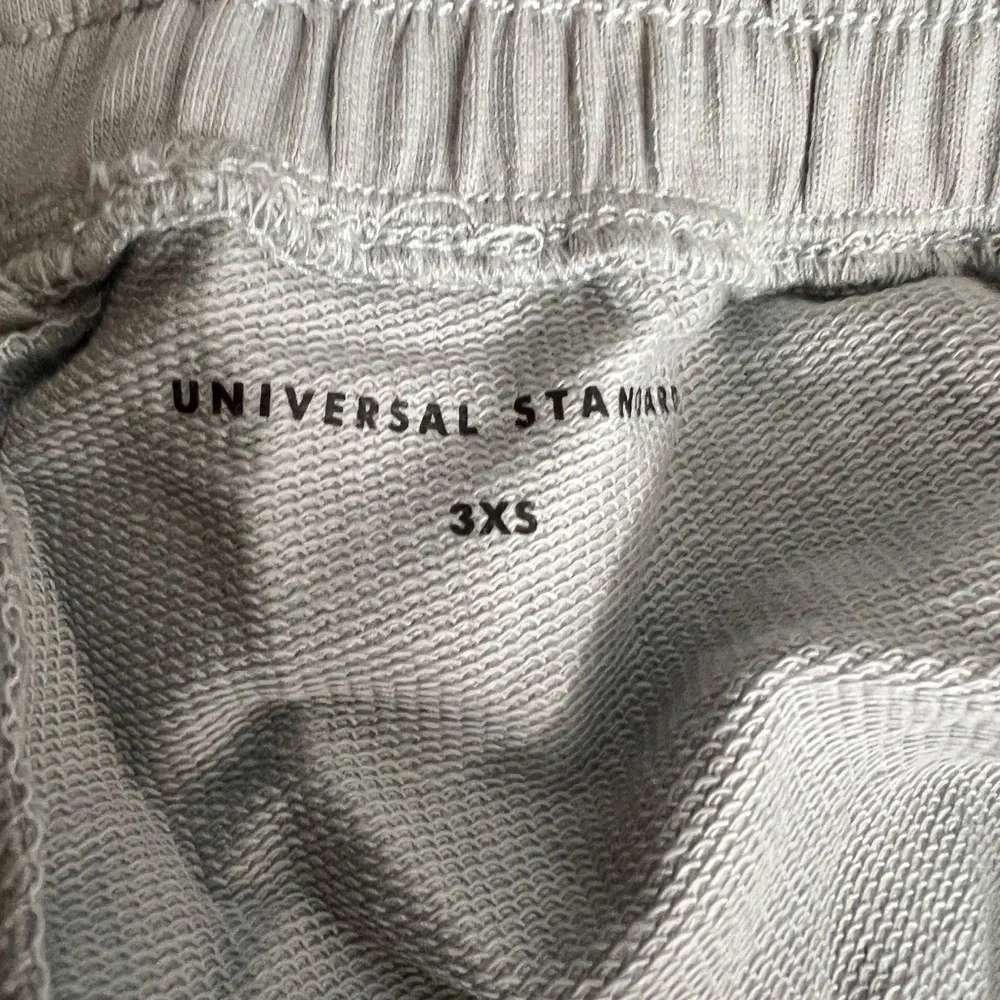 Universal Standard Pull On Terry‎ Shorts Gray Elastic Waist Size 3XS / 2-4 New